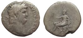 NERO silver denarius (65-66 AD)