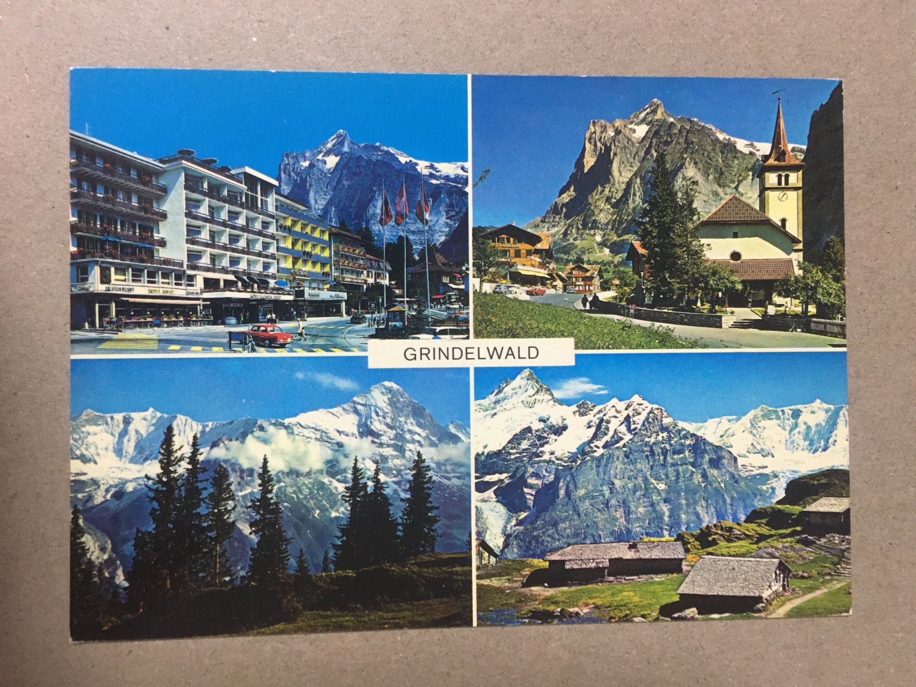 Ansichtskarten: AK Grindelwald Bern mehrbildrig – Gebraucht aus Küttigen von Melisch1000