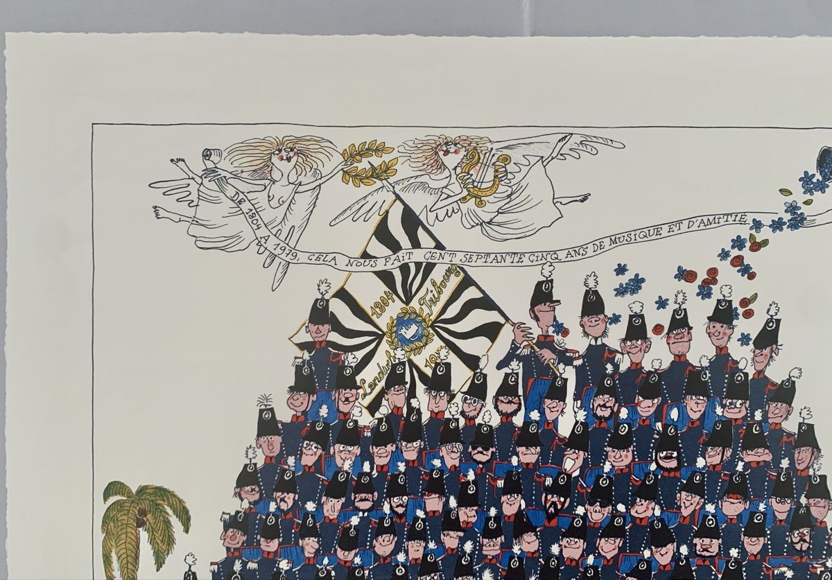 Grafica & Litografie: Schweizer Kunst - Teddy AEBY (1928-1992) – Usato da Düdingen venduto da polytropon_5 1