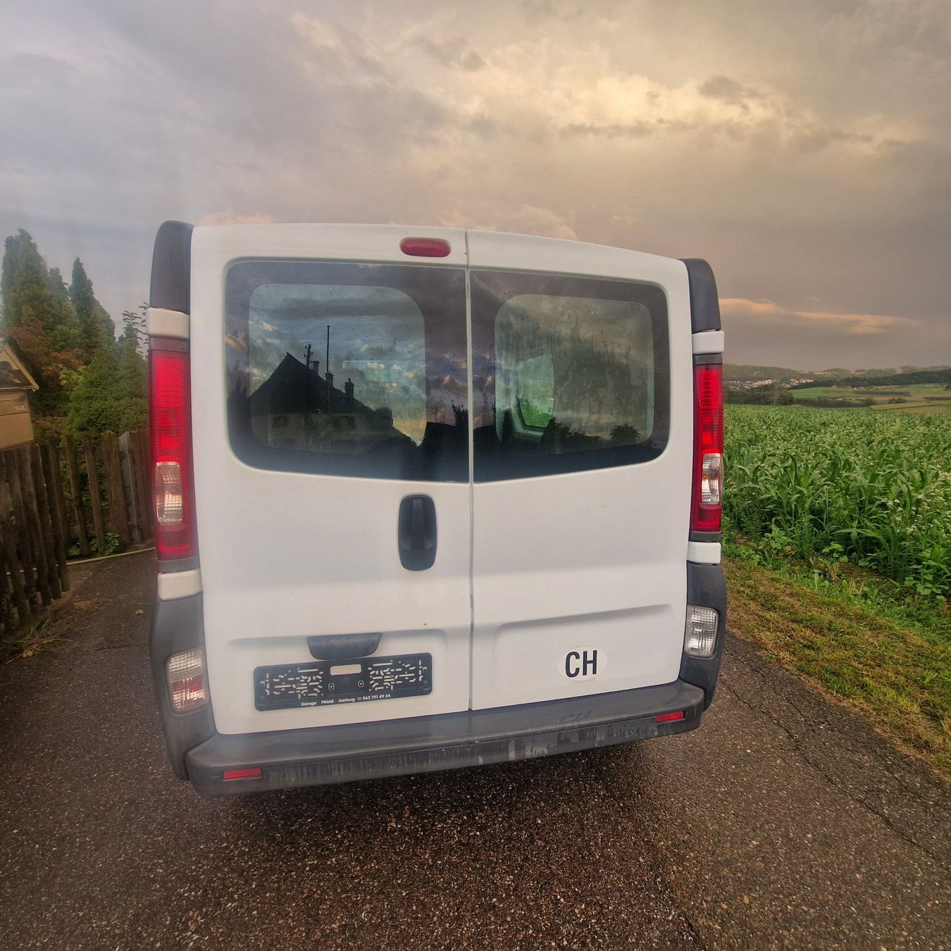 Renault Véhicules utilitaires: Renault Trafic für Export – Défectueux à Birmensdorf ZH par 483 6