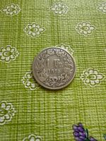 1 Franken Silbermünze 1875