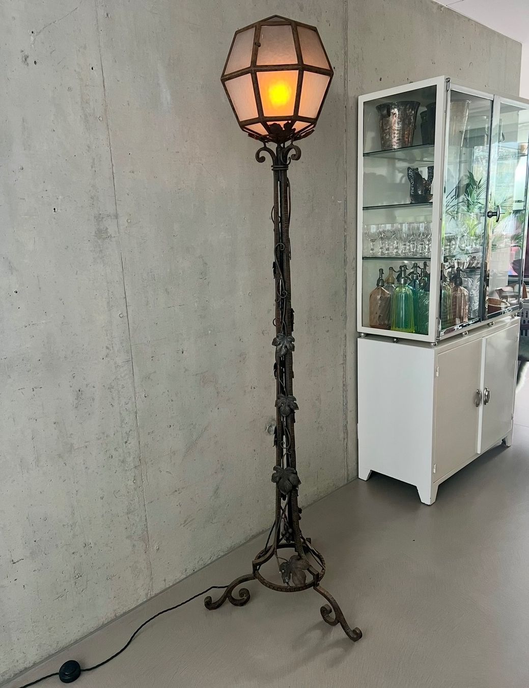 Lampade: Jugendstil Ständerleuchte – Usato da Wabern venduto da La-Vitrine 1