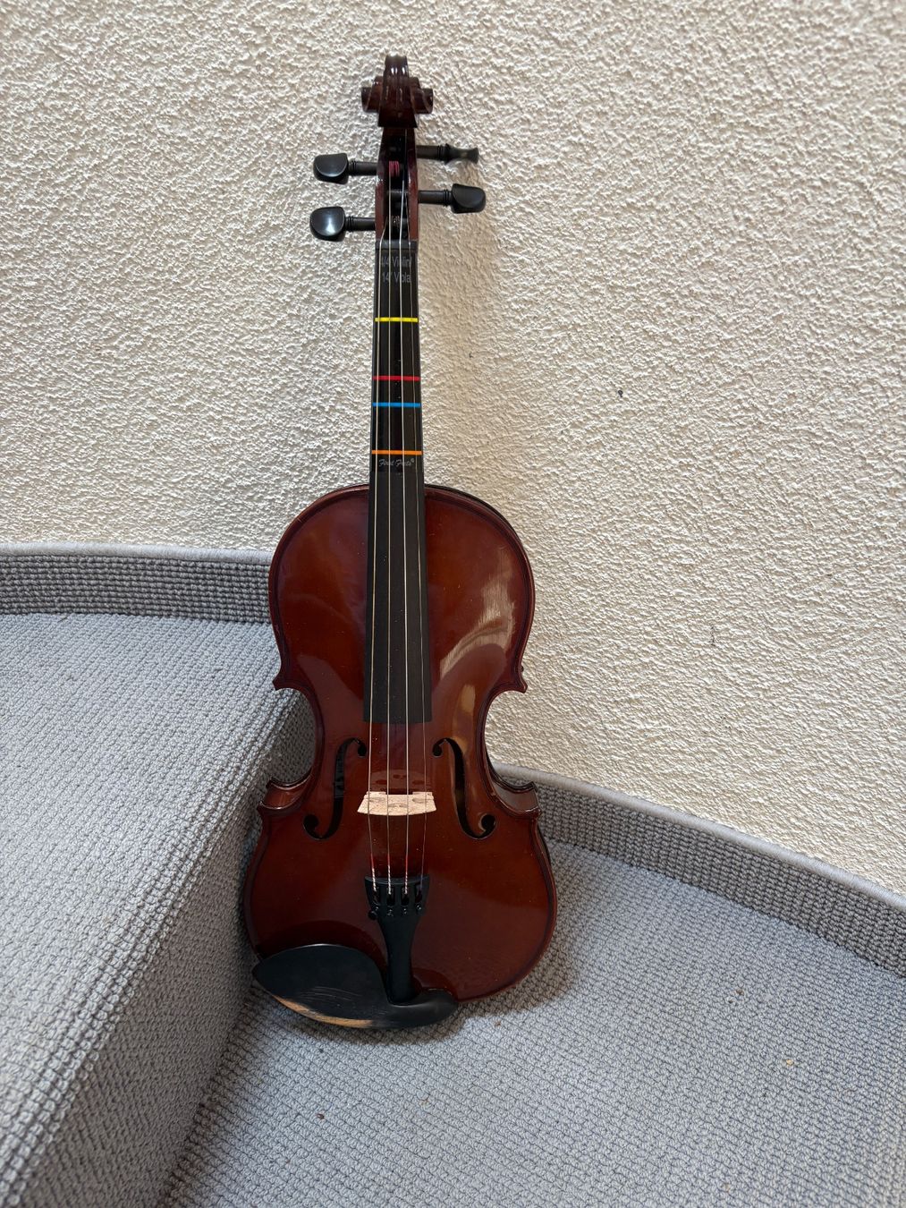 Musikinstrumente: 4/4 Anfängergeige, spielbereit – Gebraucht aus Uster von glmuelle1