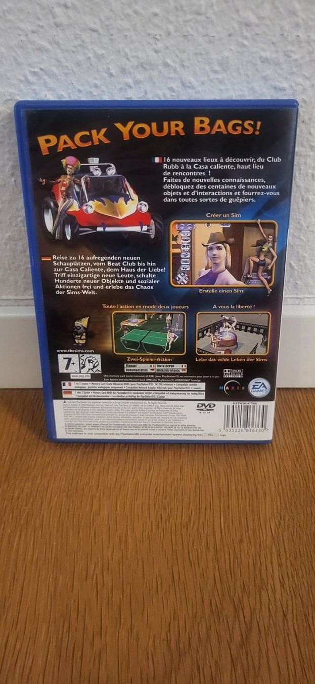 Sony Giochi: PS2 - Die Sims brechen aus – Usato da Münsingen venduto da Heroism2010