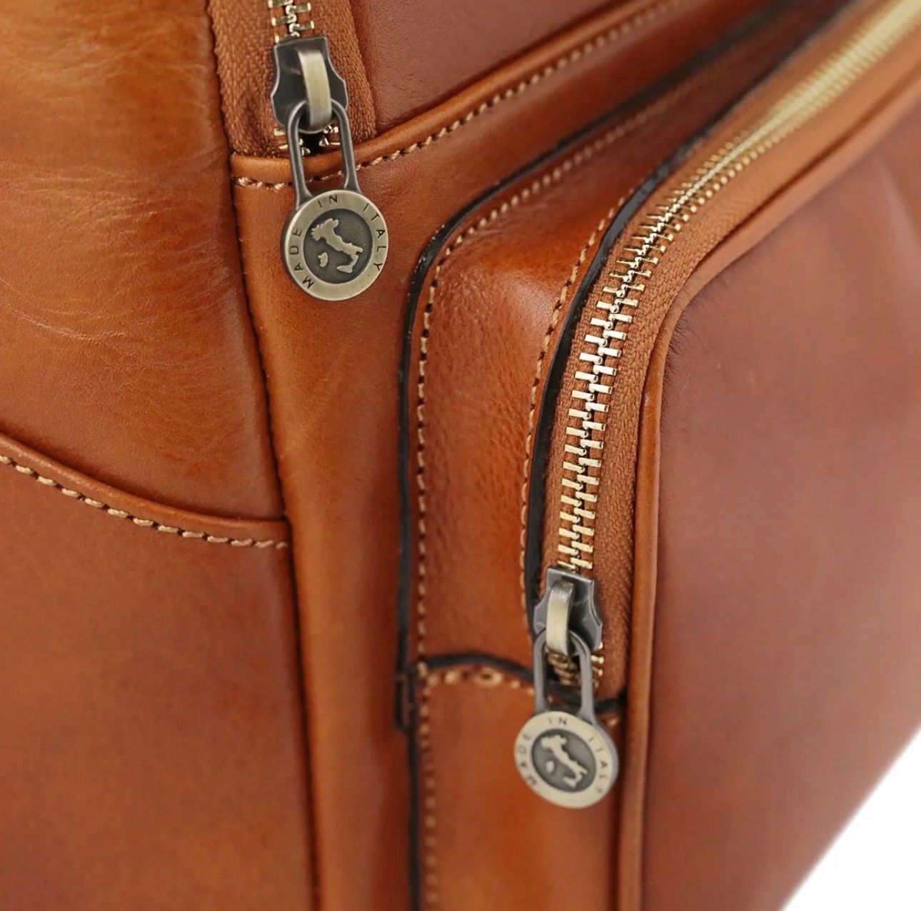 Zaini: Lederrucksack Venezia - Farbe: Honig – Nuovo e nell'imballaggio originale da Wittenbach venduto da WWW.DRILUBAGS.CH 1