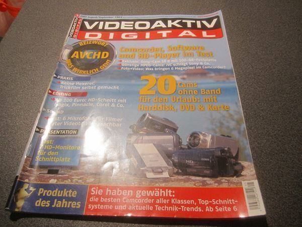 Riviste & Magazine: Videoaktiv/Digital 2007 Aug./Sept. – Usato da Zürich venduto da Motzkuh