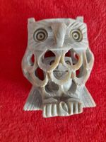 Dekorative Eule aus Stein, Handarbeit, Top Zustand!