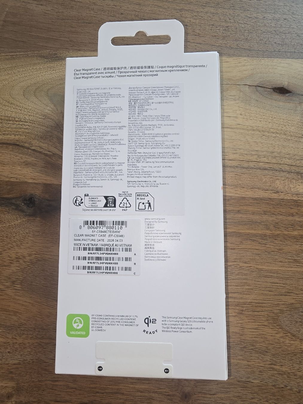 Samsung Covers & Schutzfolien: Samsung Galaxy S26 ULTRA Clear Magnet Case – Neu und originalverpackt aus Mettmenstetten von humoer 1
