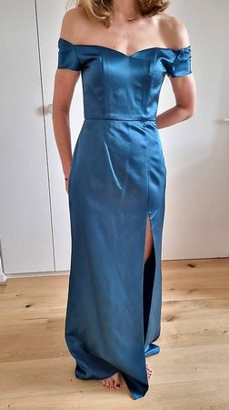 Abendkleid türkis - Grösse 36/38