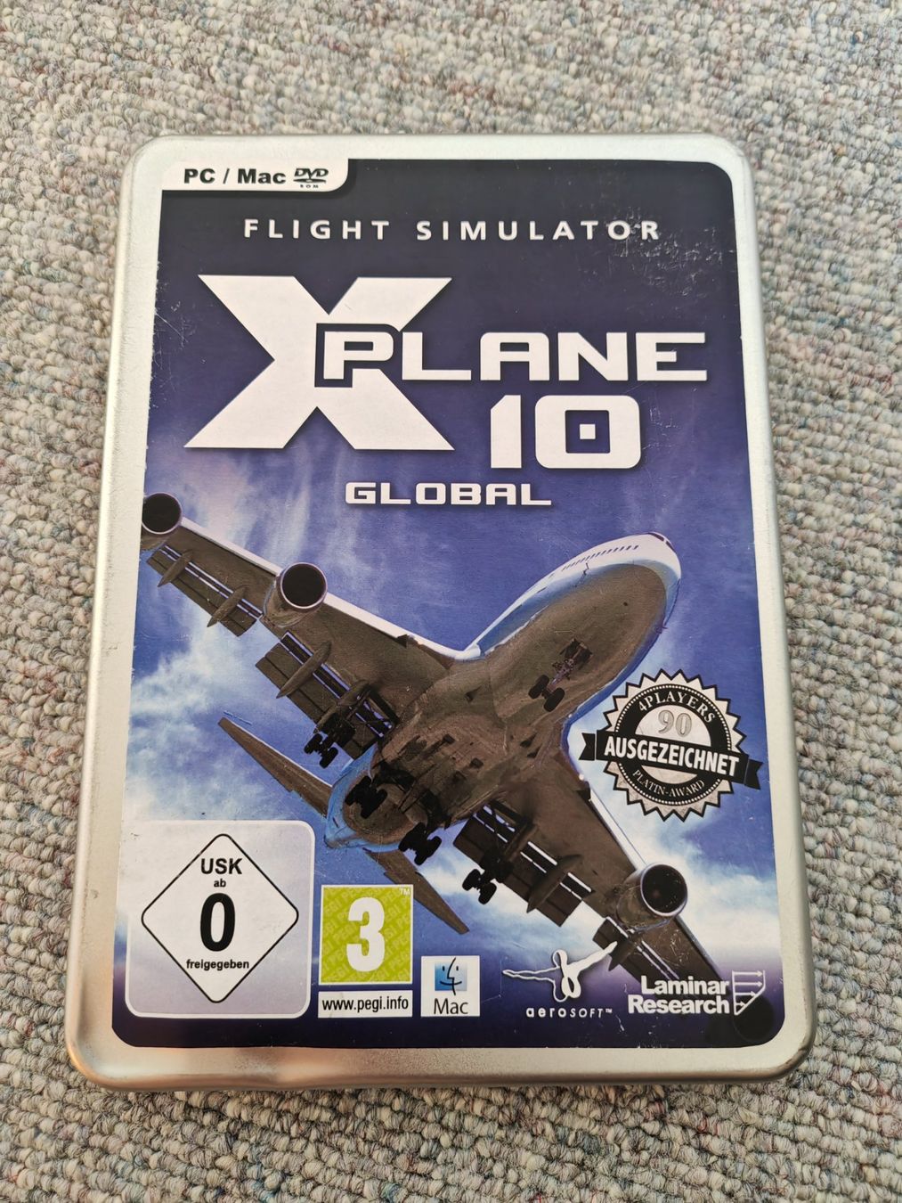 Spiele: X-Plane 10 Global Flugsimulator PC DVD – Gebraucht aus Thun von Kankii