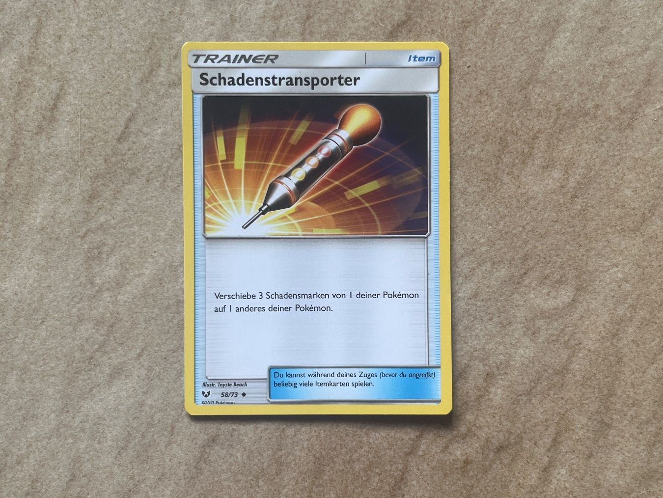 Pokémon Carte collezionabili: Carte Pokemon Schadentransporter - Shining Legends - DE – Usato da Vernayaz venduto da Darkfrost