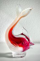 Murano Opalglas-Fisch, 60er, Seguso dalla Venezia, guter Z.