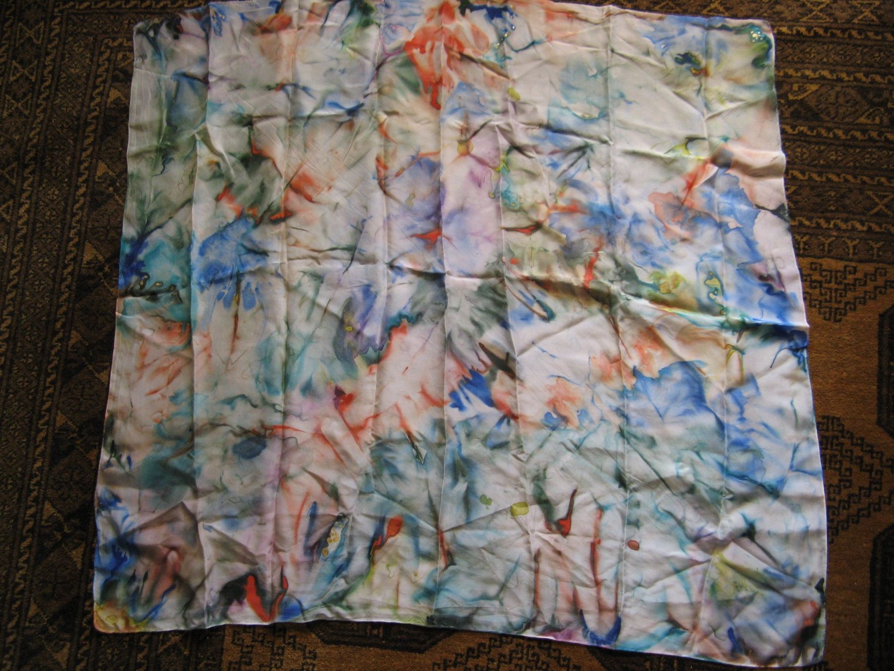 Foulards, Tücher & Schals: Seidenfoulard – Neu (gemäss Beschreibung) aus Zürich von apil 5