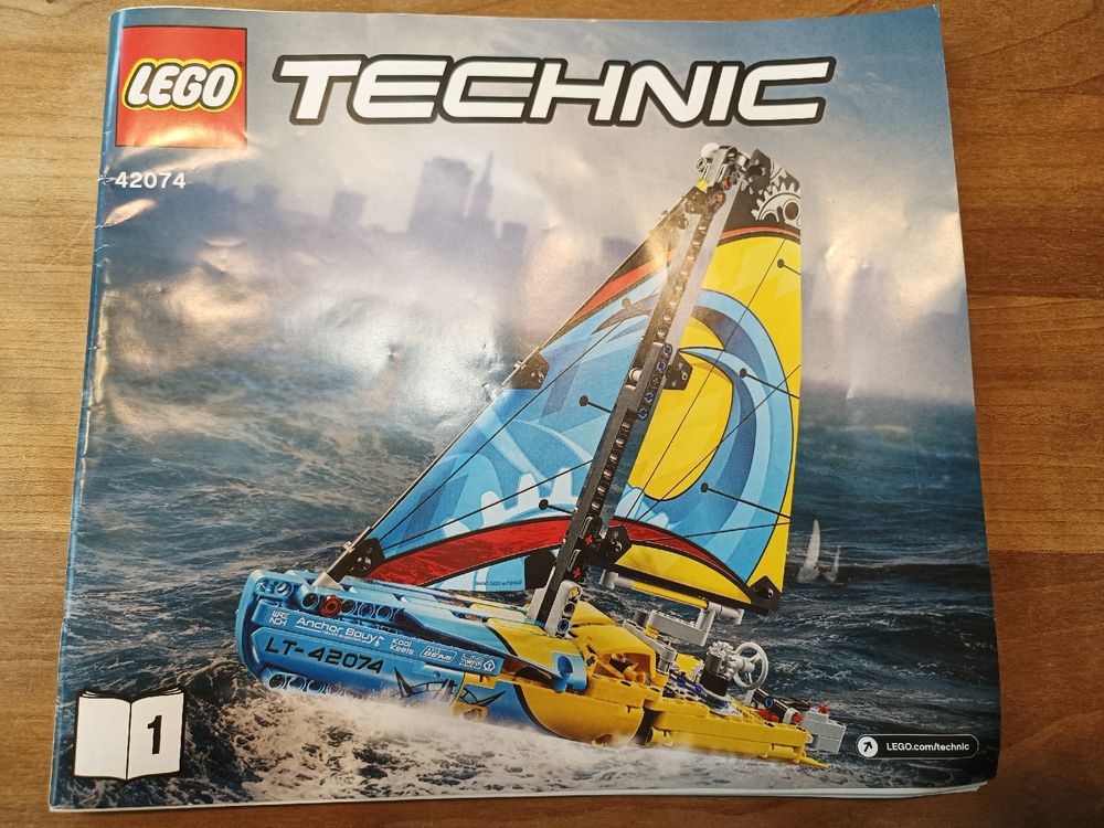 Lego Technic 42074 - Rennyacht *** komplett *** | Kaufen auf Ricardo