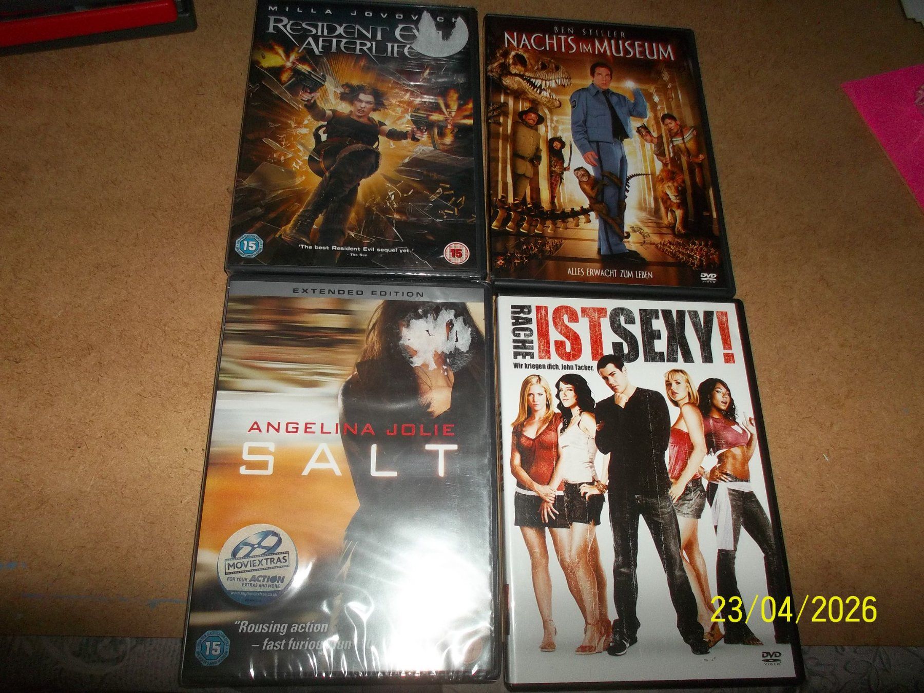 Tutti i DVDs: 4 DVDs ab 15 Jahren – Usato da Root venduto da annaa19