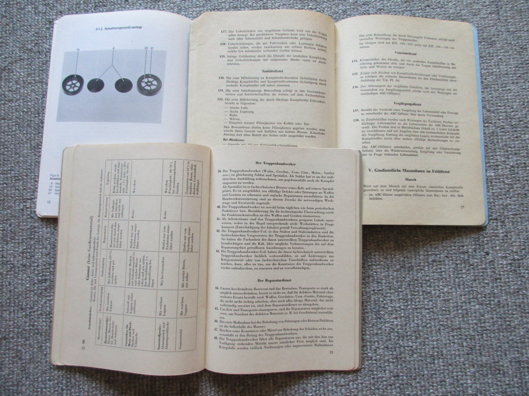 Bücher: 3 Reglemente der Schweizer-Armee 1954-1956-1979 – Gebraucht aus Schafisheim von reno007 5