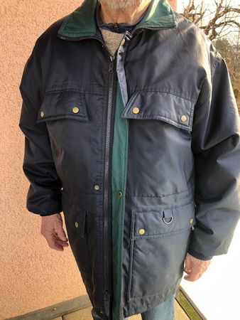 Veste imperméable Tornado Homme, zip+pressions bcp poches L