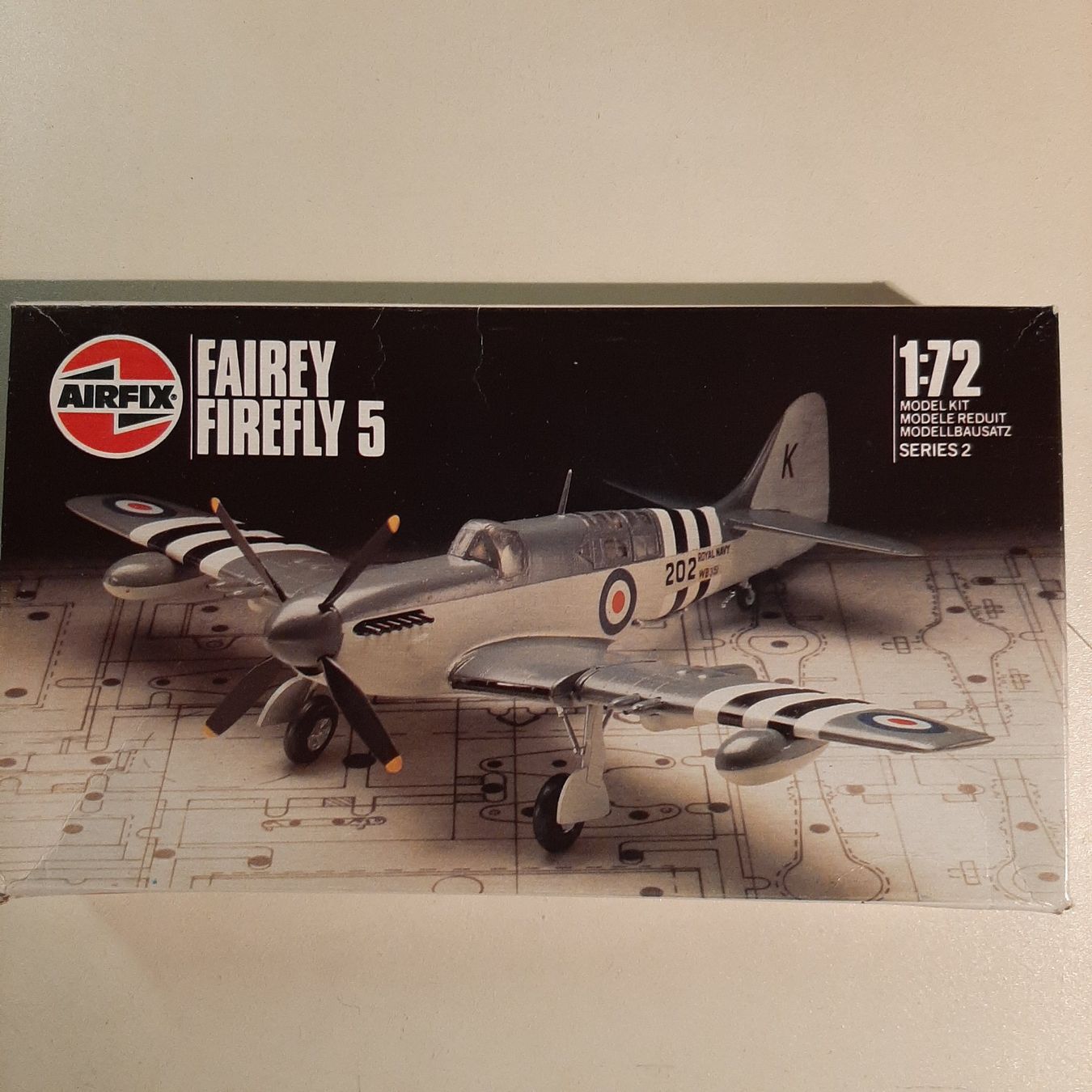 Airfix Modellbausätze & Standmodelle: 2500 ... Fairey Firefly Mk 5 ... Airfix 02018 – Gebraucht aus Bonstetten von Benibanny59