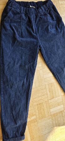 pantalon bleu foncé taille unique