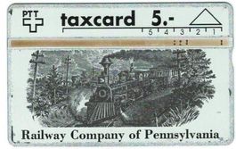 Taxcard 205L_17897 Railway Company Dampflokomotive 5Fr 900ex
