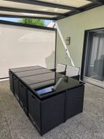 Gartentisch Set mit 8 Stühlen