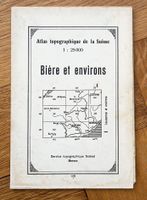 Topografischer Atlas der Schweiz Bière et environs 1931