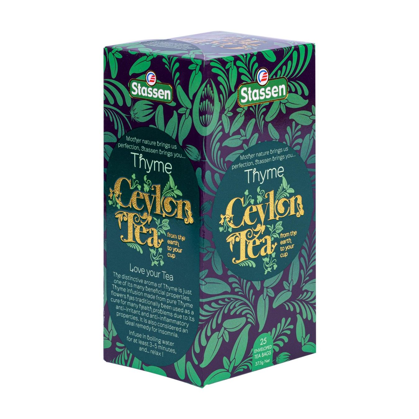 Cibi & Specialità: Stassen - Thyme Tea - Gastro-Teebeutel – Nuovo e nell'imballaggio originale da Gampelen venduto da Geschenkxy