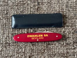Altes Sackmesser WENGER „Zwahlen" mit Etui RAR