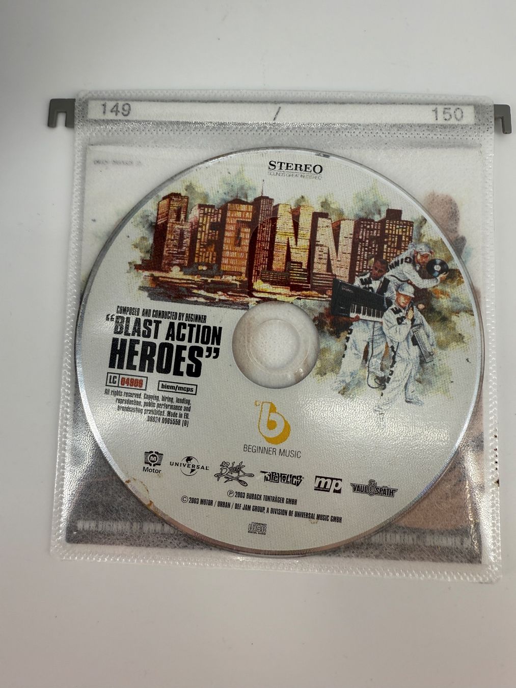 CD: Original Beginner Music CD "Blast Action Heroes" – Usato da Auenstein venduto da moin. 1