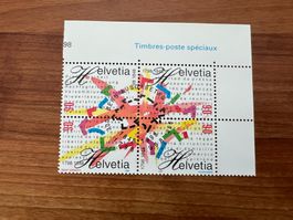 1998  CH Erstag gest.Viererblock mit Tab  (K241)