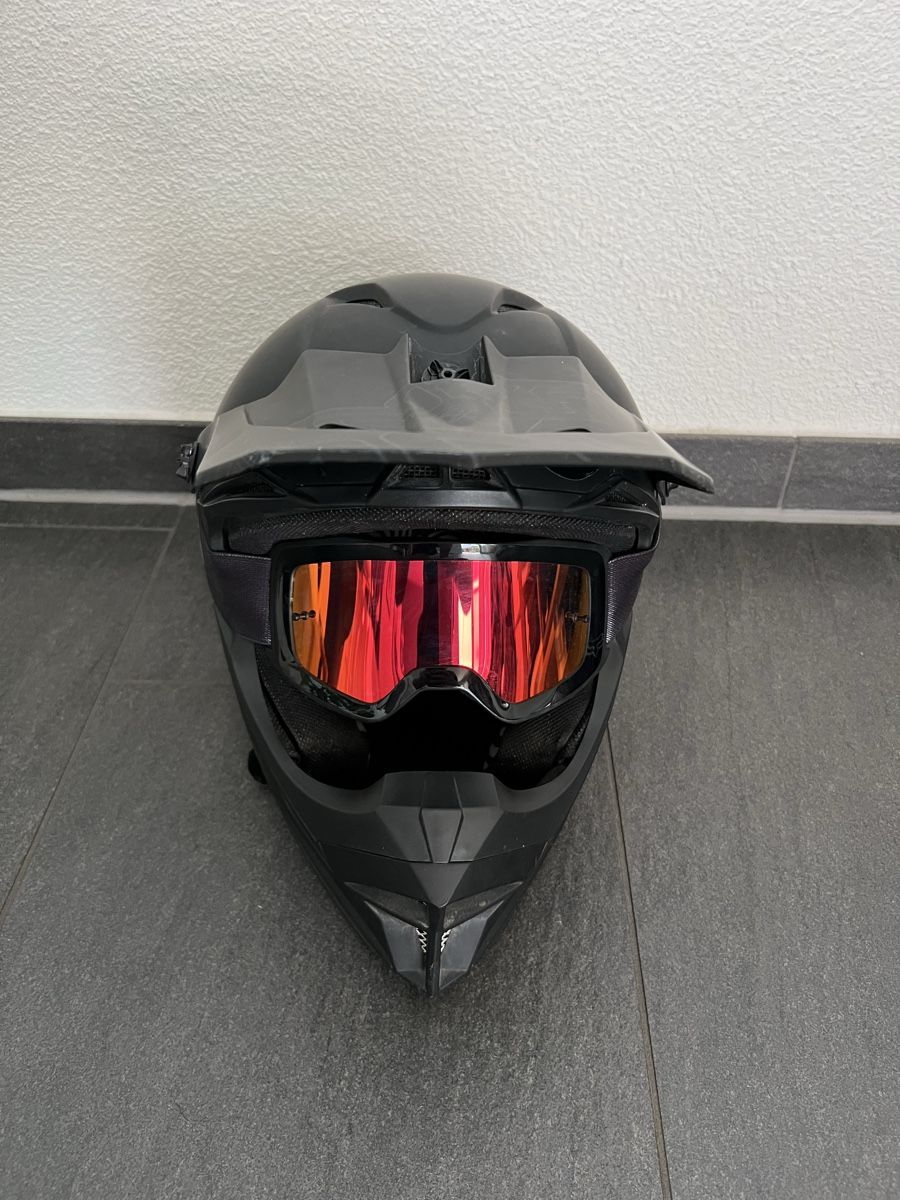 O'neal Fullfacehelm inklusiv Brille fr Kinder (Gebraucht) in Klingnau fr  CHF 50  mit Lieferung auf Ricardo kaufen