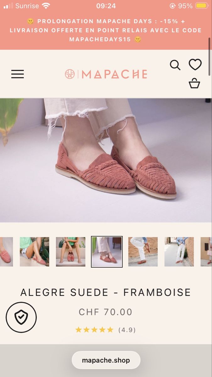 Chaussures femmes: Mapache sandalen - grösse 40 – D'occasion à Olten par amm_8hrx 3