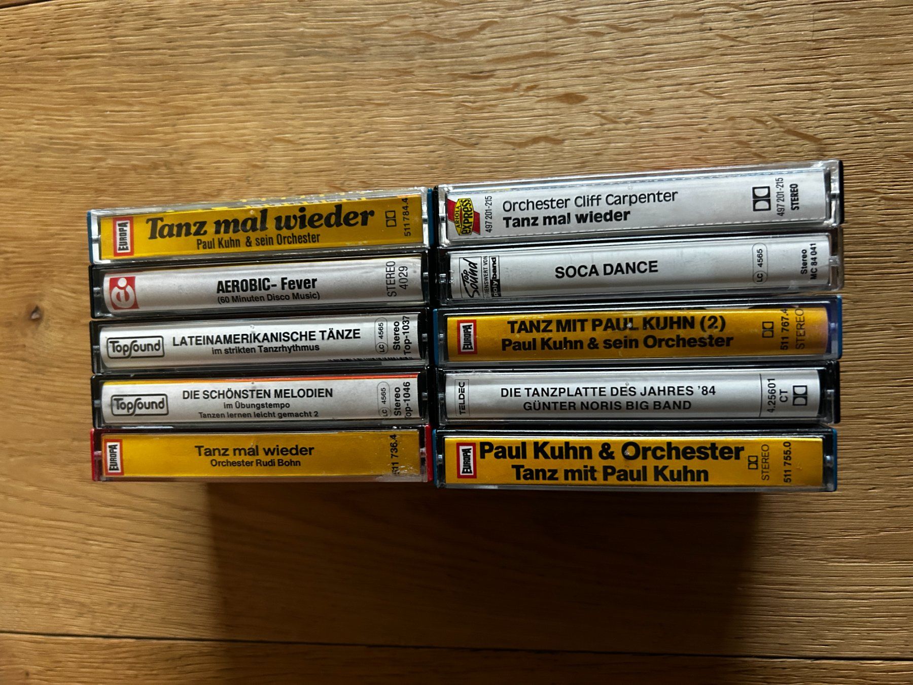 Musicassette: MC Kassetten Sammlung Tanz Dance 10 MCs – Usato da Steinach venduto da Jaguare1961 1
