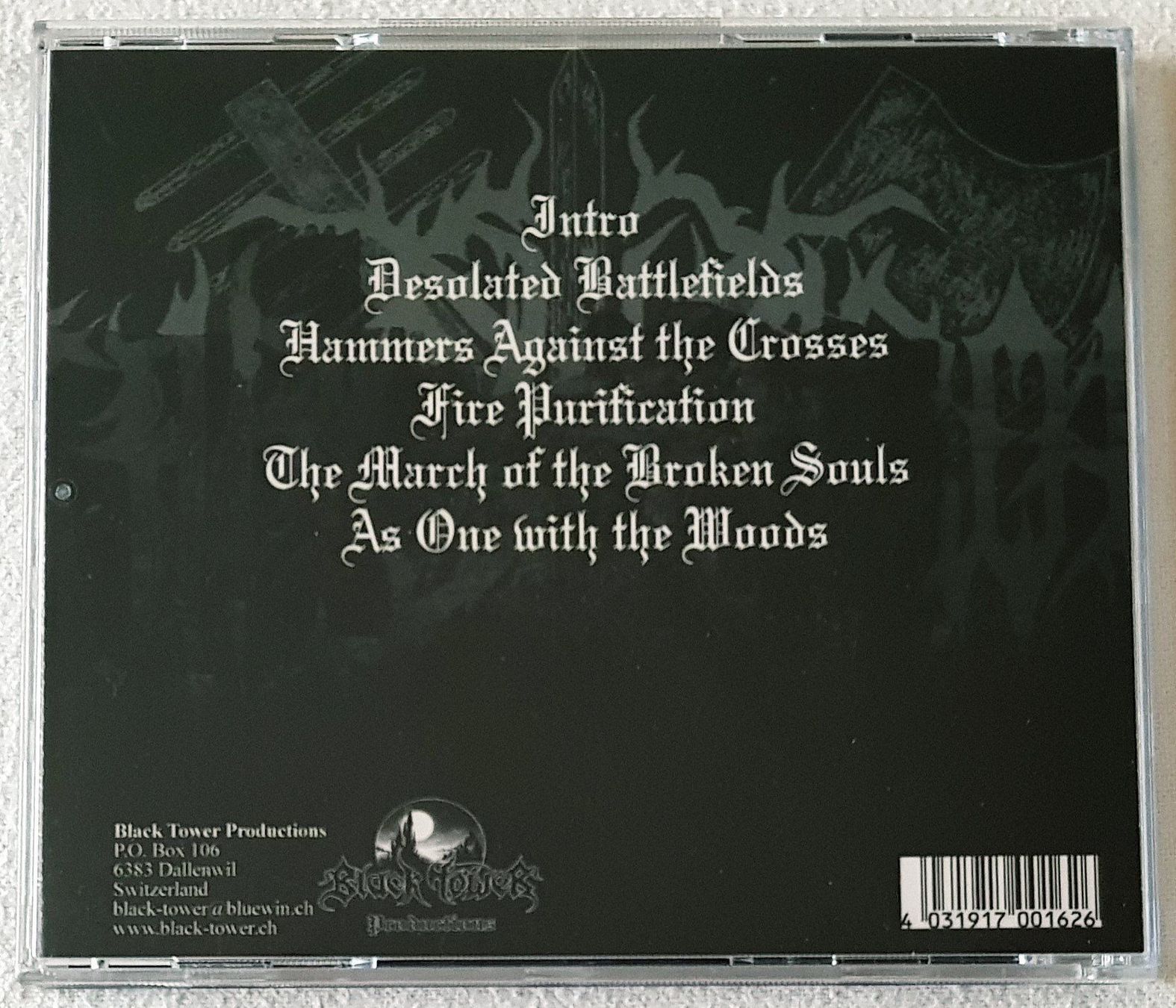 CD: Carcharoth – Desolated Battlefields - CD - 2008 - Limited – Usato da Uster venduto da Zardodel 1