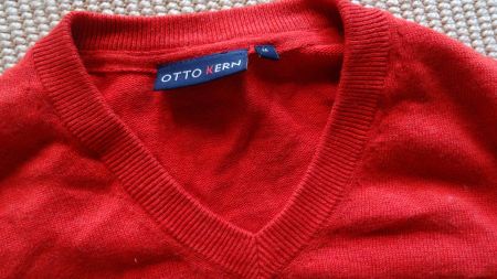 Schöner  Baumwoll Pullover von Otto Kern Grösse M