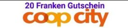 20 Franken Coop City Gutschein