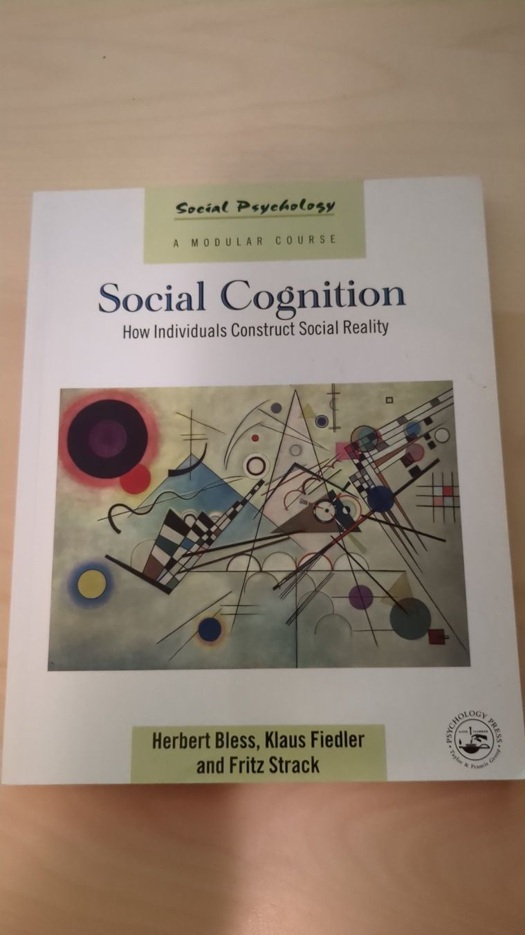 Bücher: Social Cognition - How Individuals Construct Social Reality – Gebraucht aus Basel von haferkleie