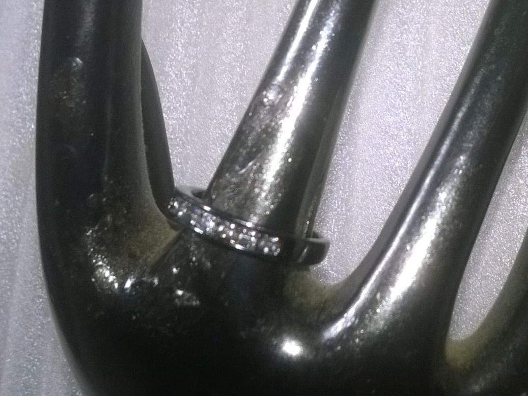 Anelli: ring edelsthal,,mit echt kristall – Nuovo (secondo la descrizione) da Basel venduto da bijoutrie_4