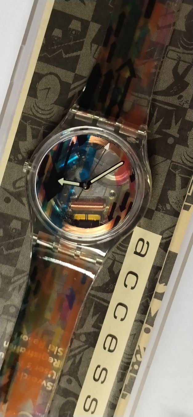 Swatch Orologi: Neue Swatch access mit Box und Papiere  – Nuovo (secondo la descrizione) da Biel/Bienne venduto da Vintage-timearts 3