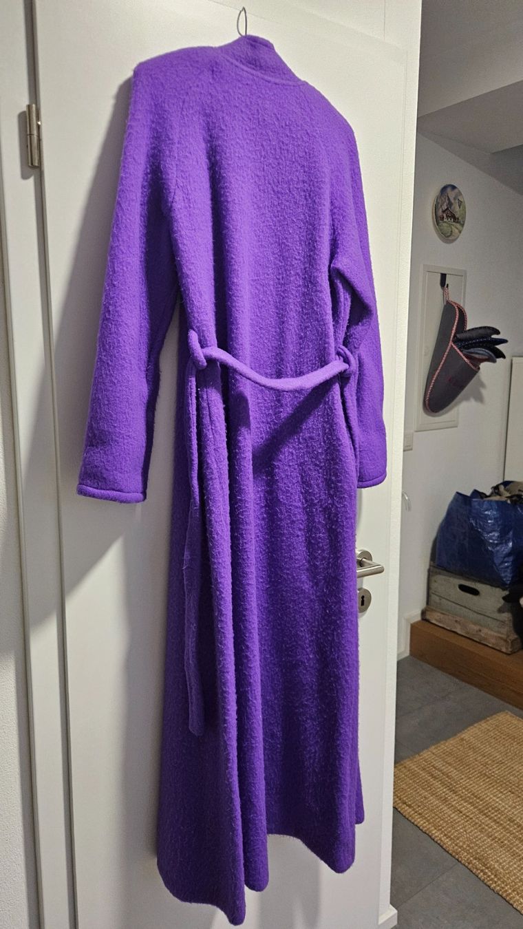 Cappotti: Mantello lungo viola Newlook tg.42 – Usato da Melano venduto da H-Sara 1