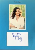Camille Japy Autogramm signiert Karte mit Foto 20x30cm