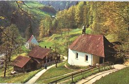 AK Flüeli- Ranft Einsiedelei des Hl. Bruder Klaus 26.07.1962