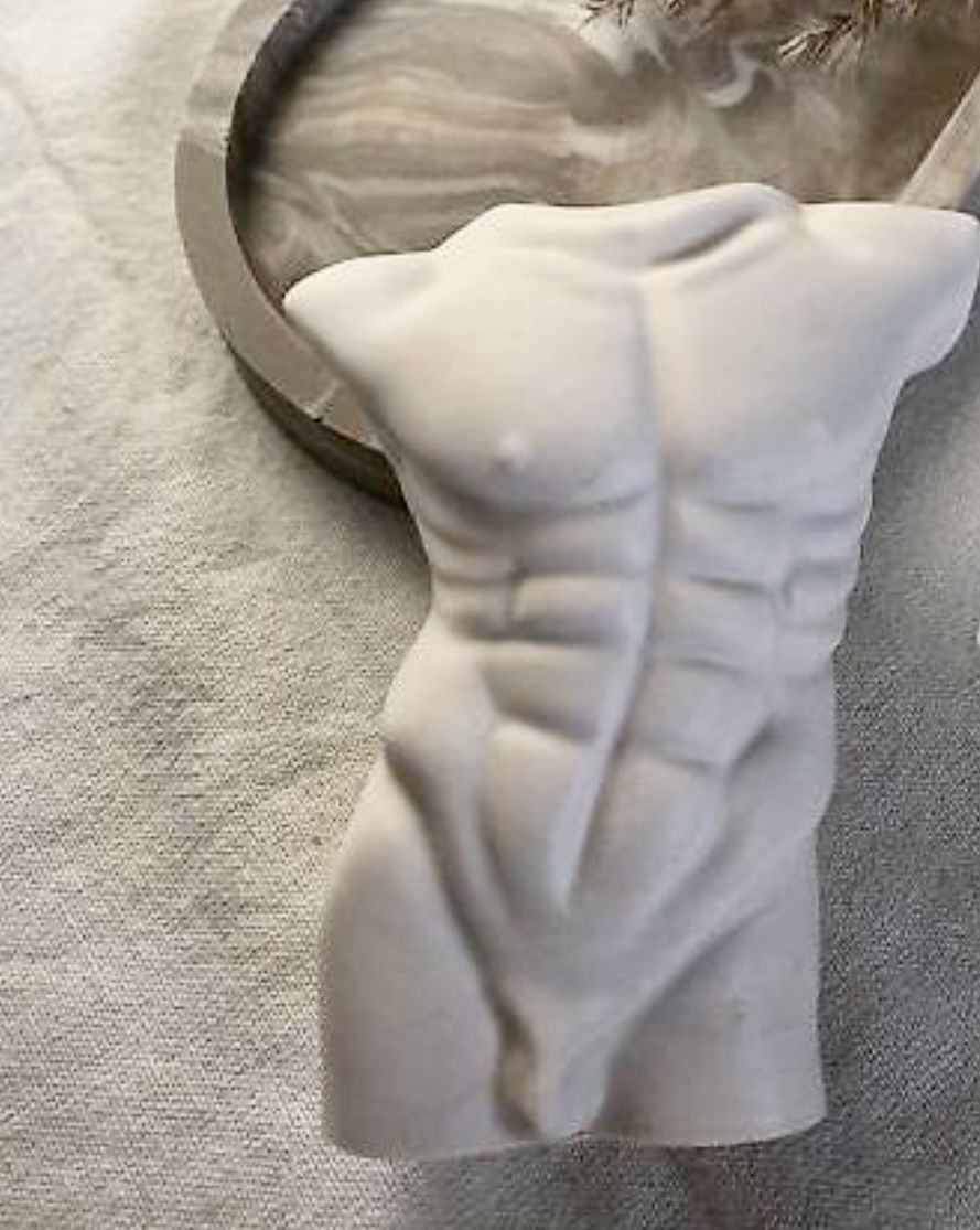 Sculture & Statue: Männliche körperskulptur aus Jesmonit – Nuovo e nell'imballaggio originale da Frümsen venduto da Swissline90 2