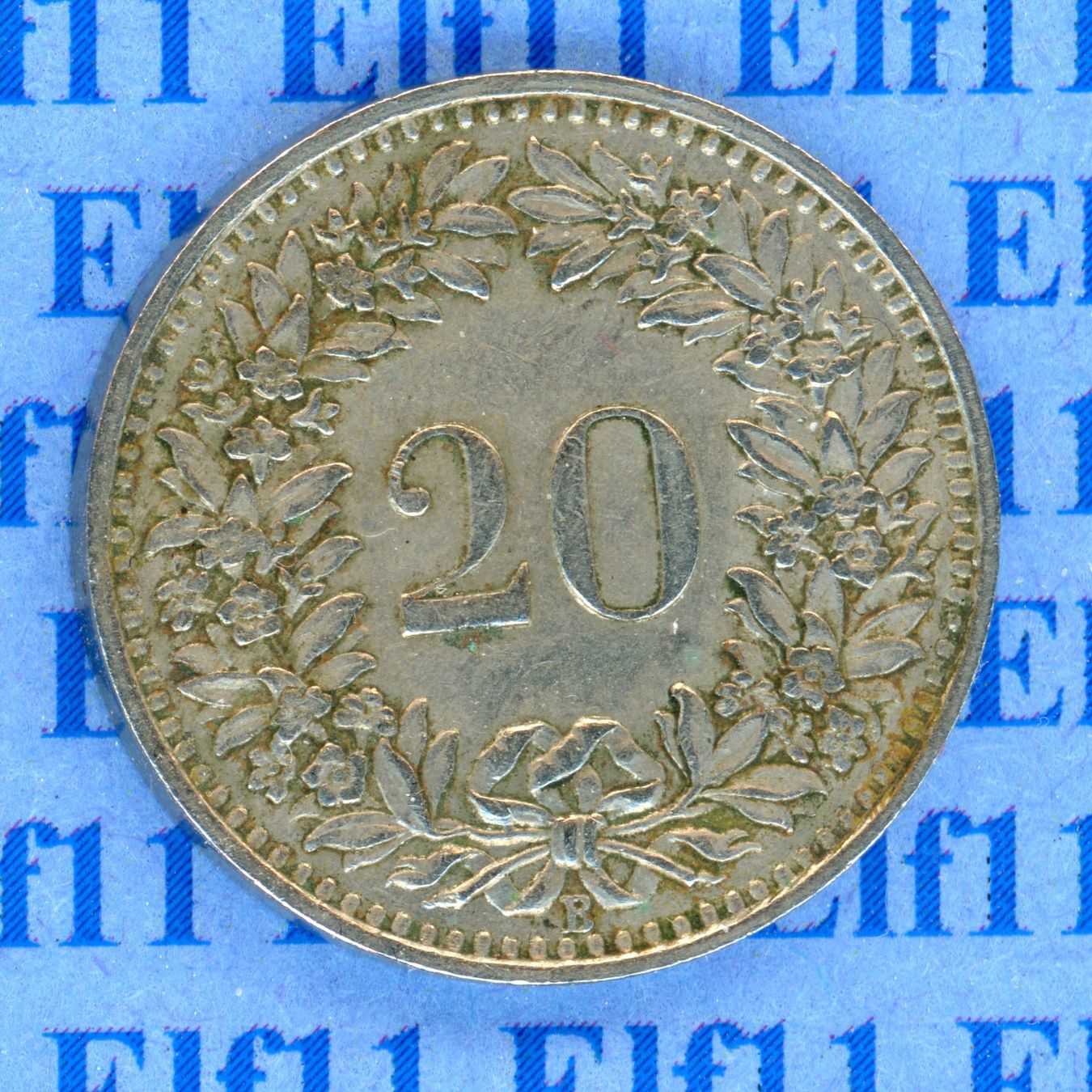 Tutti le monete: CHF___0.20 1951 ss+ 20 Rappen – Usato da Widnau venduto da Elf11 1