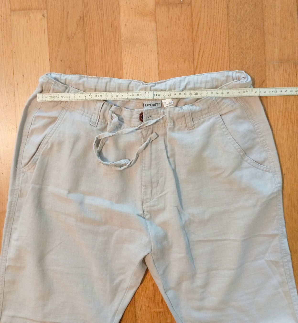Pantaloni: Leinenhose mit Kordelzug – Nuovo e nell'imballaggio originale da Kreuzlingen venduto da credo70 4