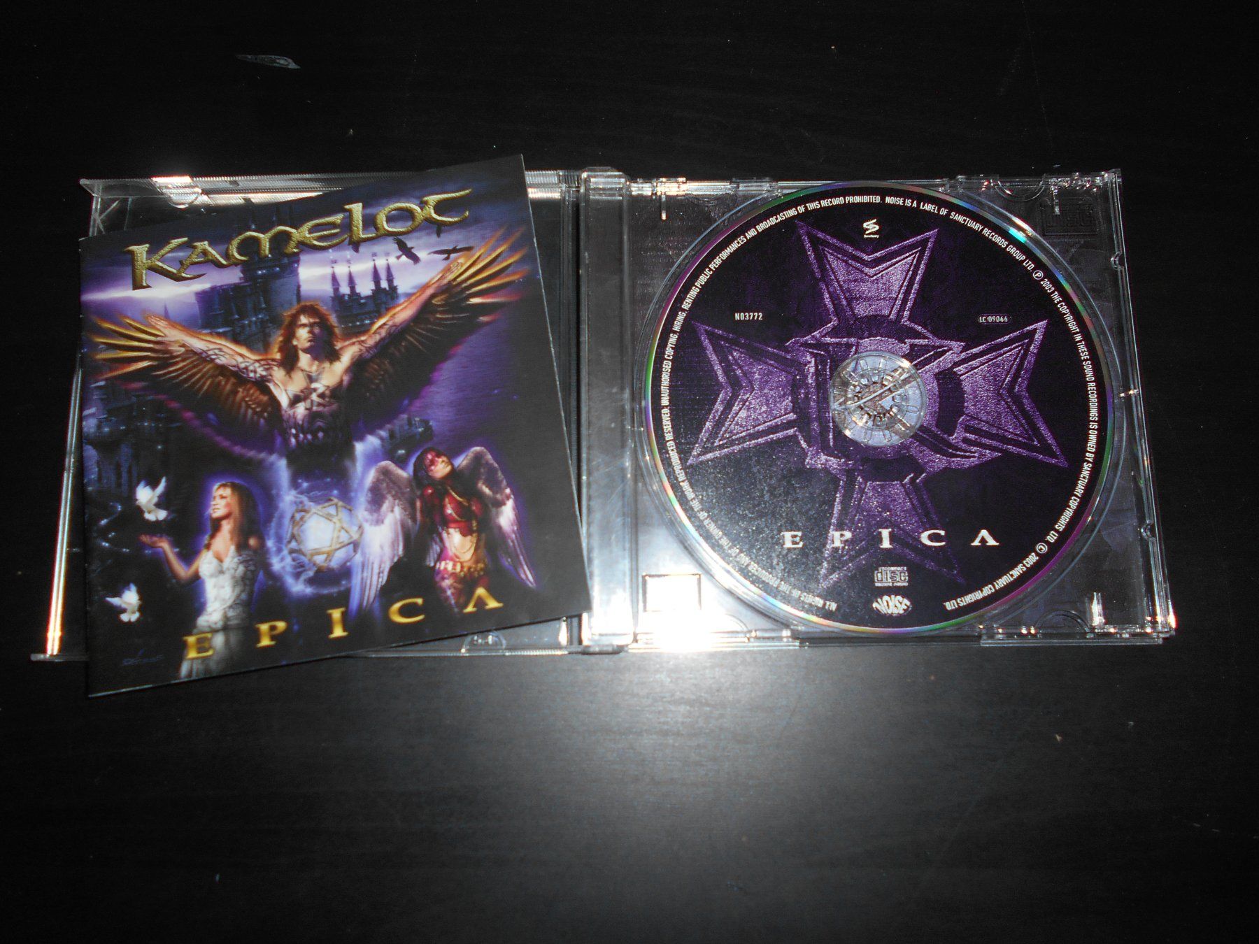 CD: Kamelot – Epica / 2003 – Usato da Aarberg venduto da witchhunter01