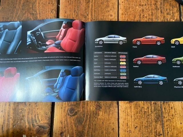 Holden Documenti: HOLDEN MONARO Prestige-Grossformat Prospekt 2001 / 2002  AUS – Usato da Langenthal venduto da Andreasdavidk 6