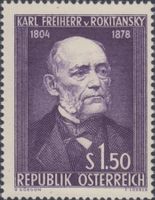 Österreich 997 150.Geburtstag von Freiherr v. Rokitansky **