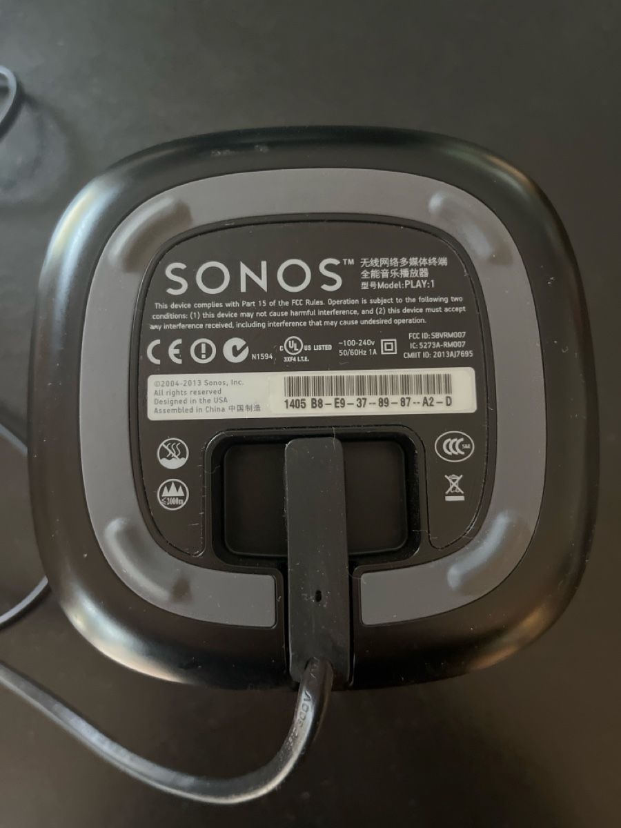 Sonos Haut-parleurs: Sonos Play 1 – D'occasion à Solothurn par famflueh 2