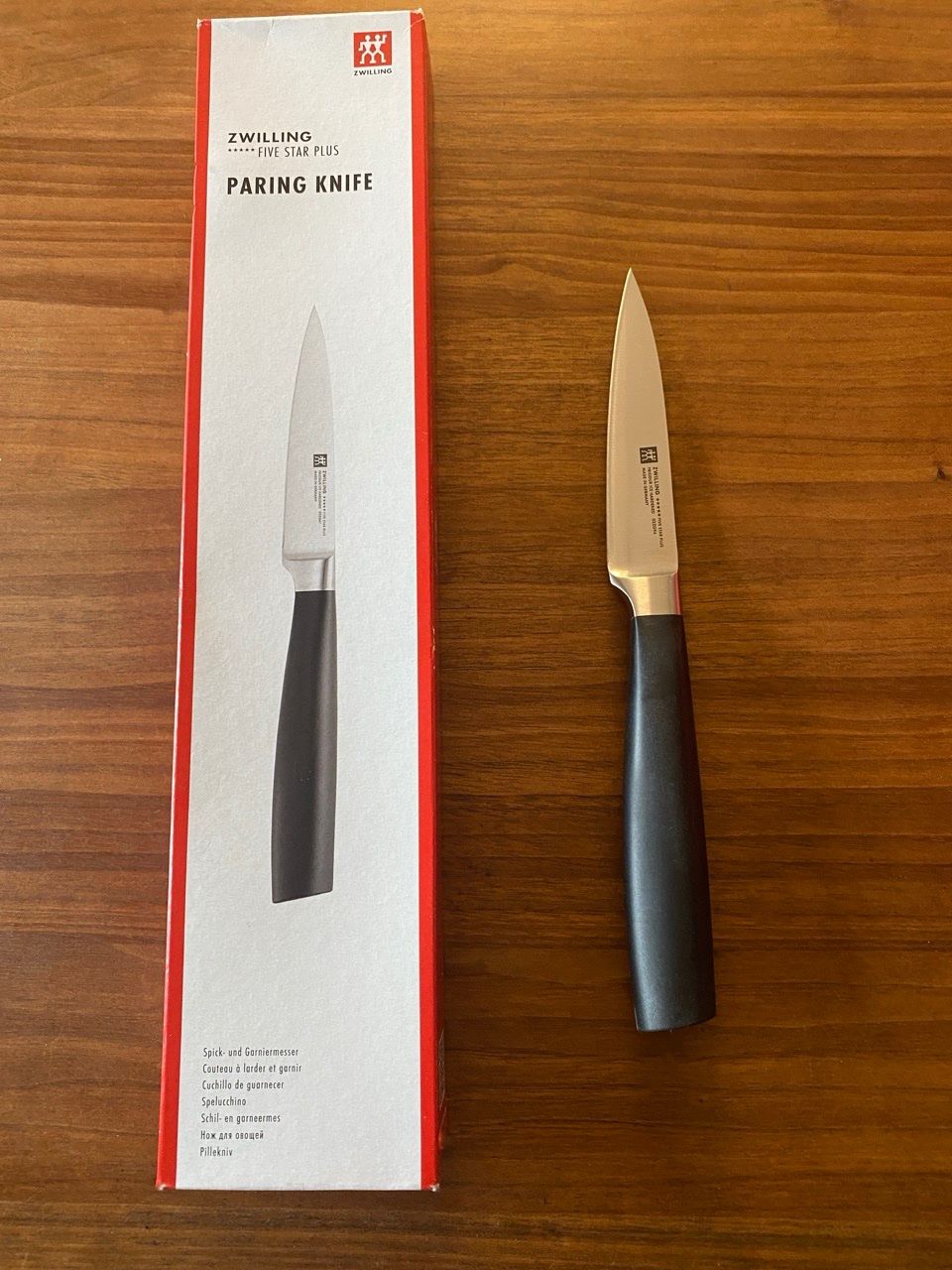 Zwilling Küchenmesser: Zwilling 5 Sterne Plus "Spick & Garniermesser" NEU – Neu und originalverpackt aus Meggen von Prkz77